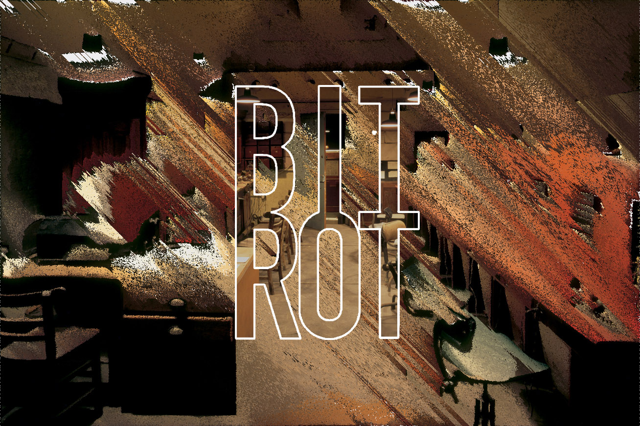 Bit Rot exhibition poster