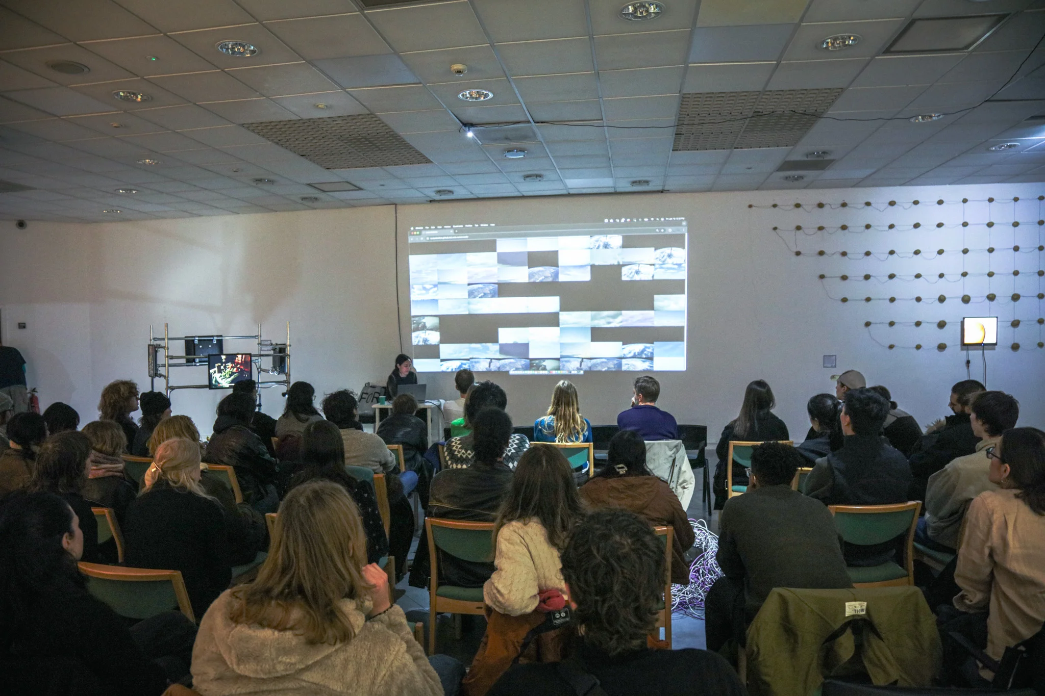 Event documentation from the exhibition