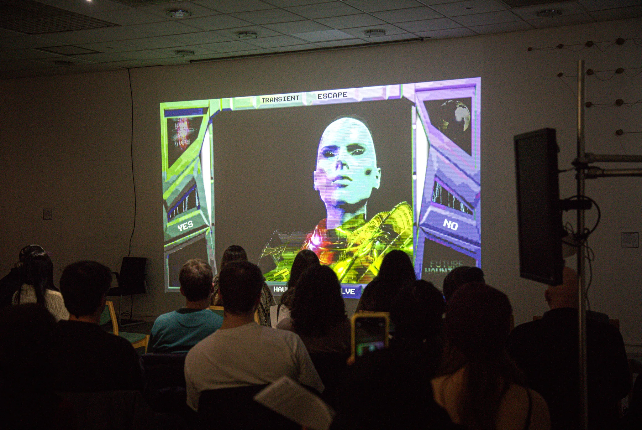 Event documentation from the exhibition