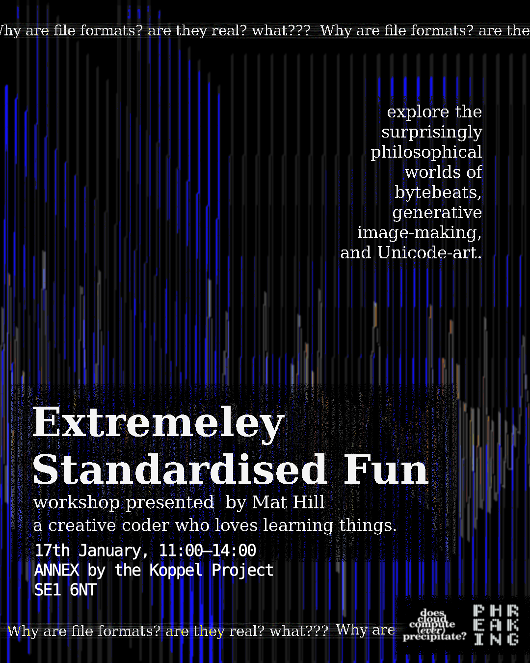 mat hill workshop poster