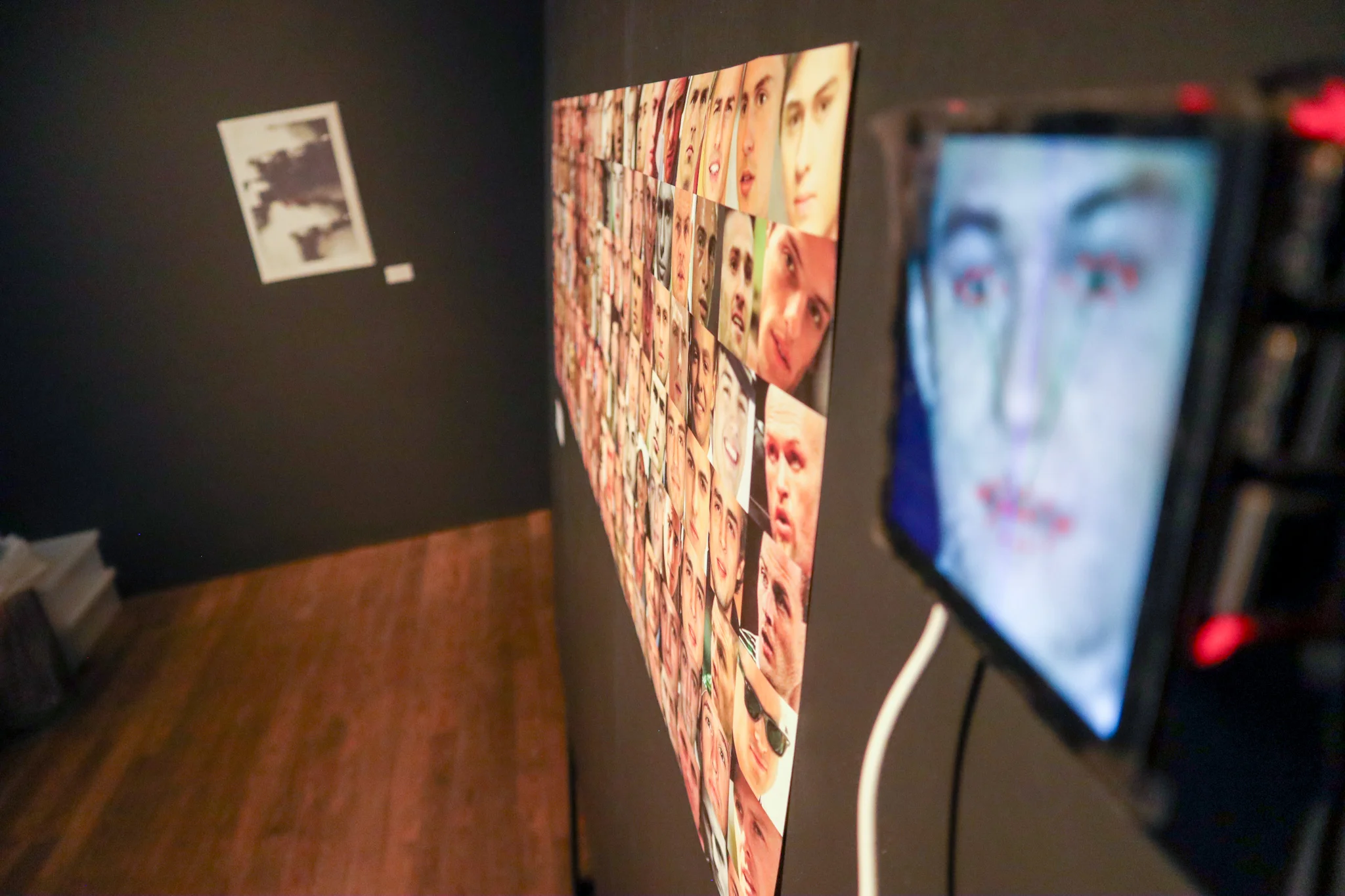 Artwork installed in The Photographers Gallery gallery