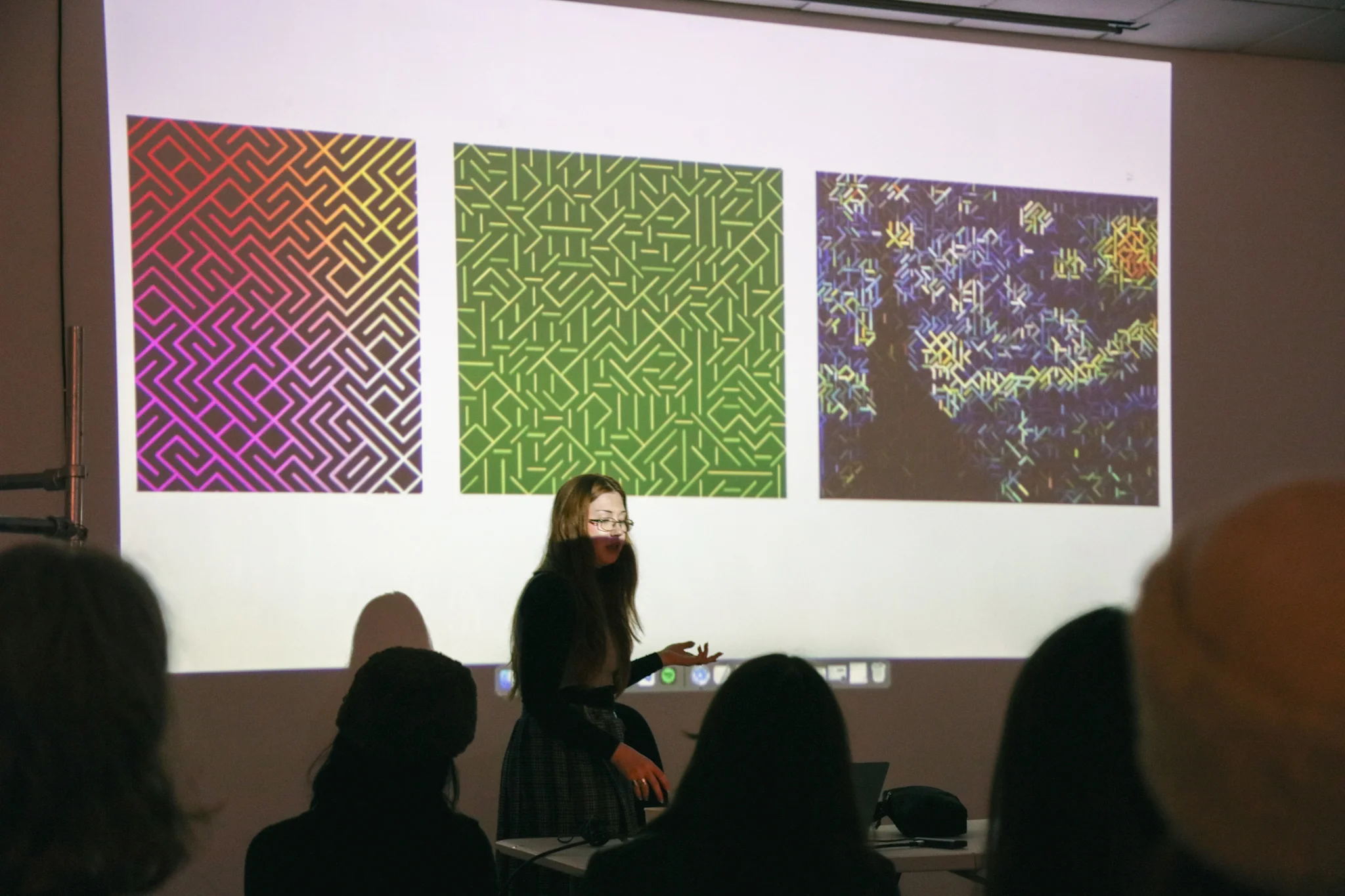 Event documentation from the exhibition