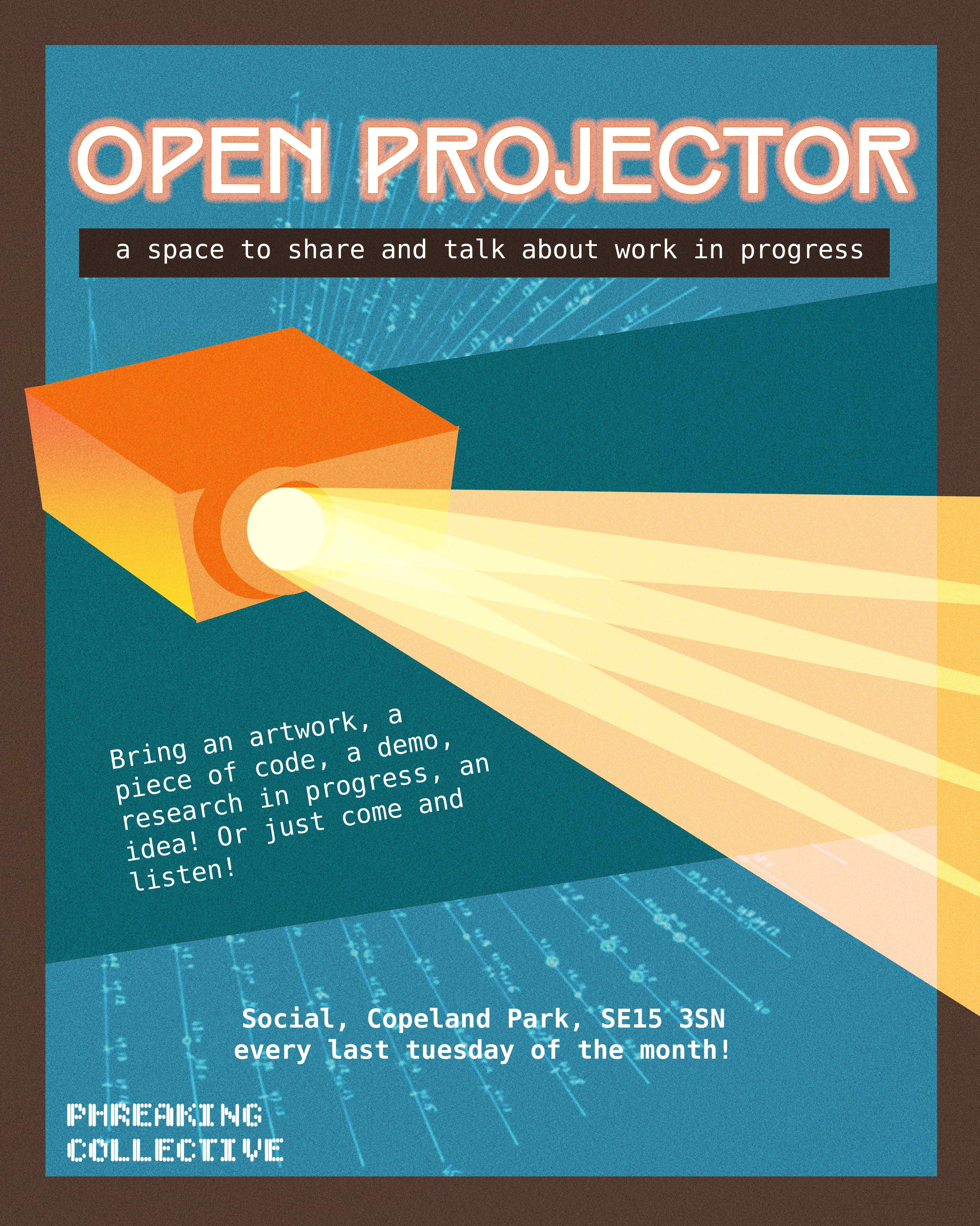 Open Projector poster