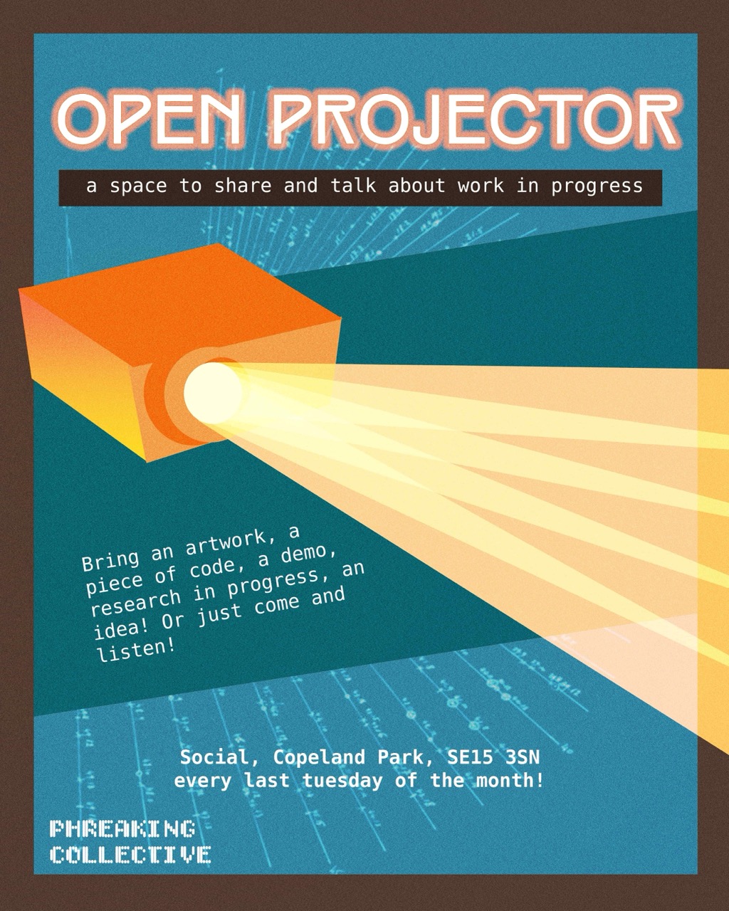 Open Projector poster