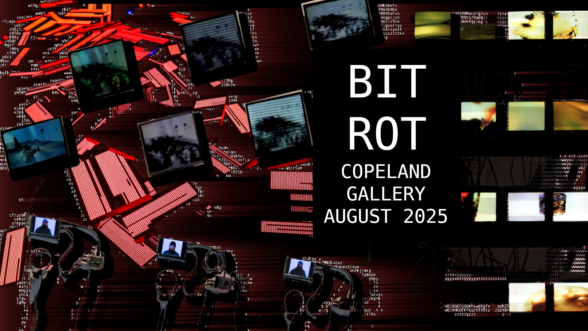 Bit Rot exhibition poster